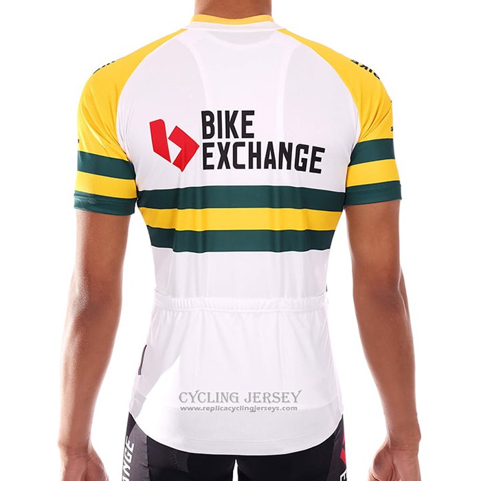 2021 Cycling Jersey Bike Exchange Champion Australia Short Sleeve And Bib Short